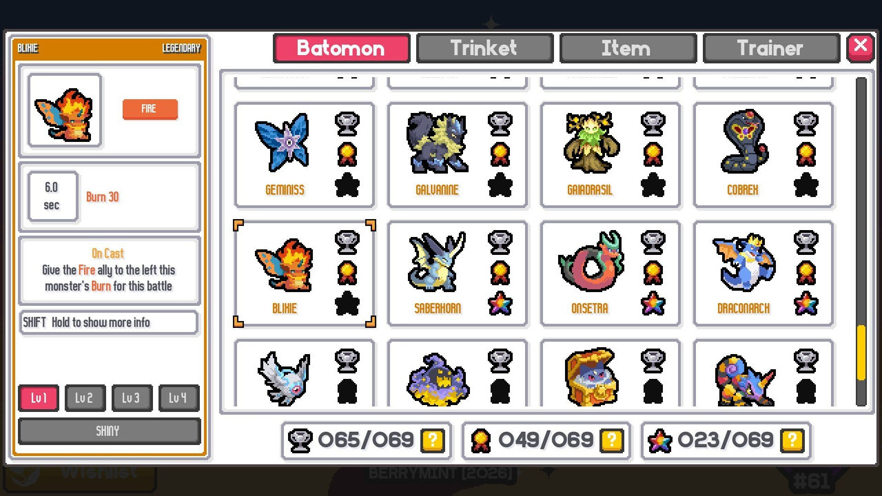 Batomon Showdown official screenshot from the Steam store listing