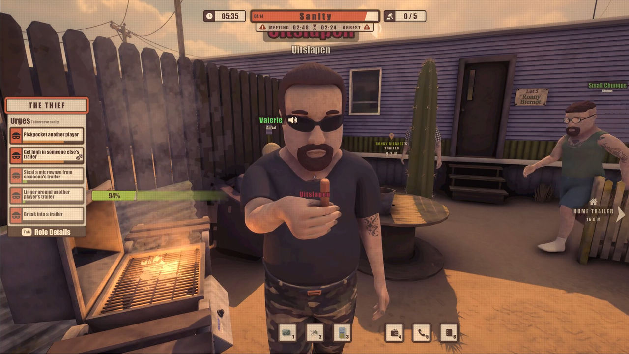 Dawson Oaks Trailer Park friends-only lobby ready screen