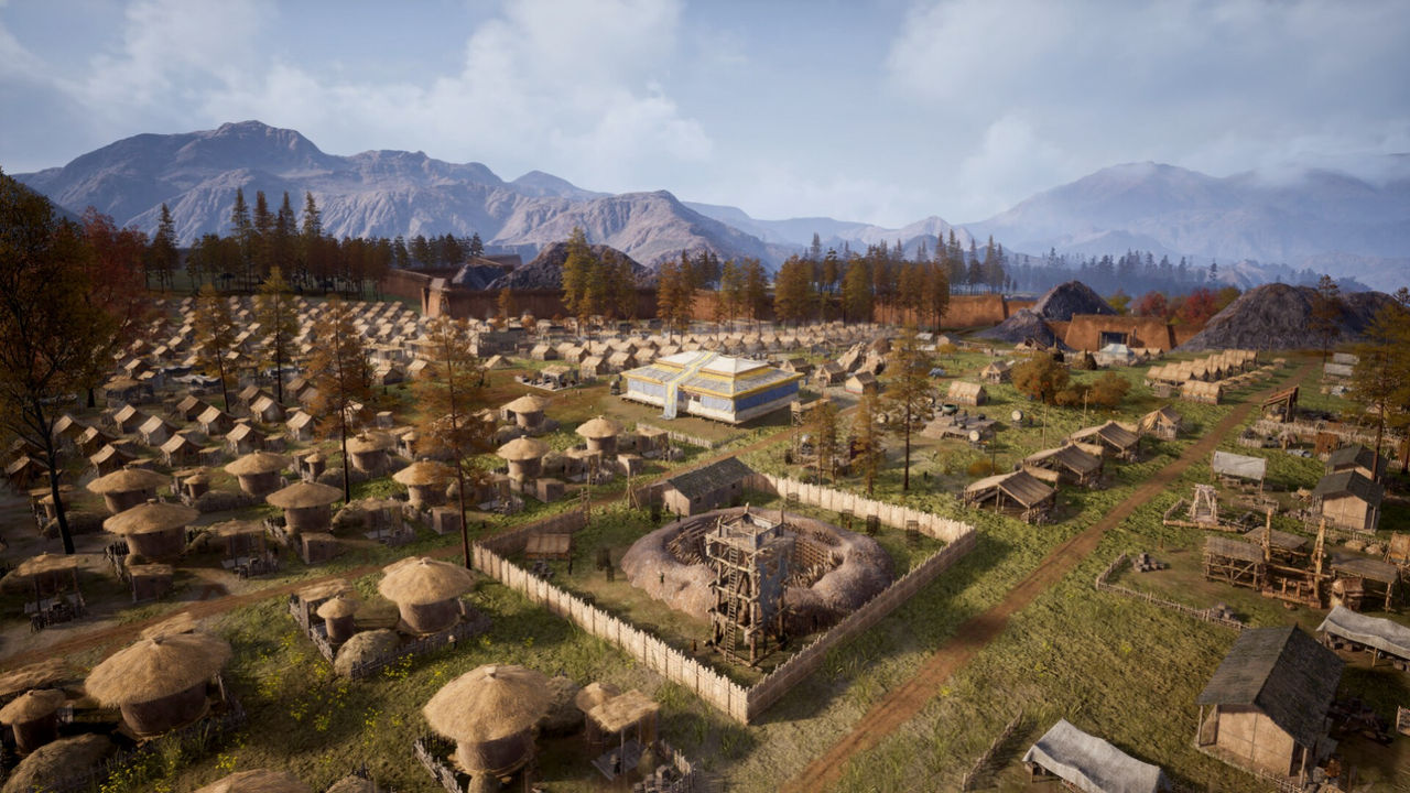 Mandate Order official screenshot showing a Warring States settlement